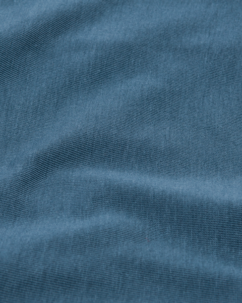 tienerboxer stretch katoen blauw XS - 21900324 - HEMA