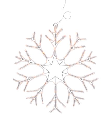 sneeuwvlok met 140 LED lampjes Ø45cm - 25540009 - HEMA