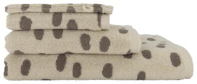 handdoek - zware kwaliteit zand - 1000018648 - HEMA