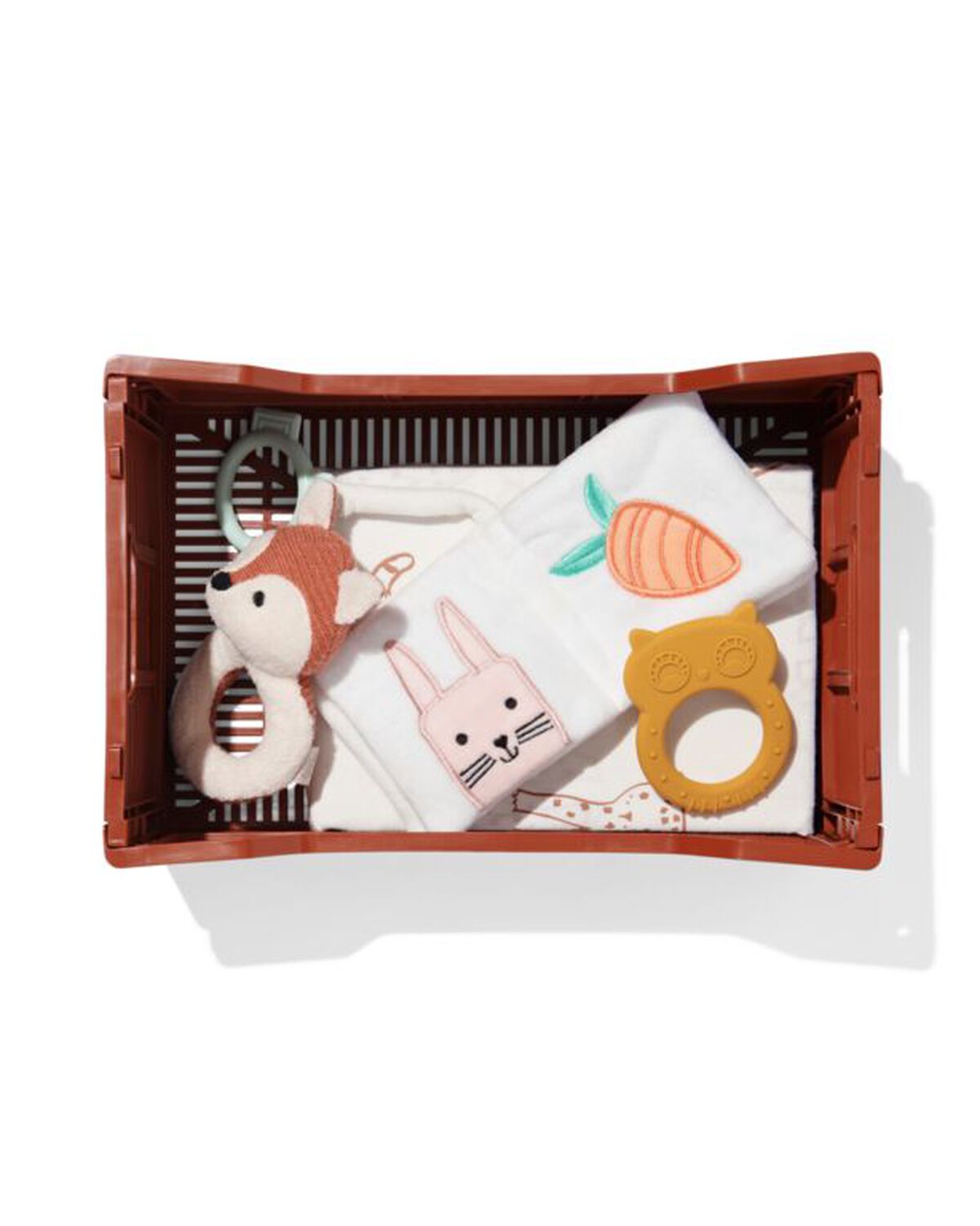 giftset klapkrat baby vos - 201677 - HEMA