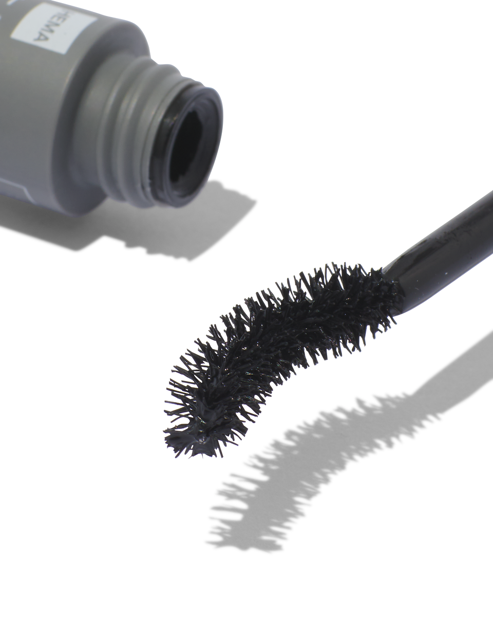 curl & length mascara waterproof zwart - 11210219 - HEMA