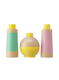 houten speelgoed parfumflesjes - 15110243 - HEMA
