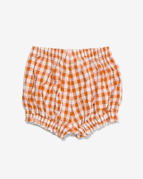 baby shorts mousseline ruiten bruin bruin - 1000030974 - HEMA
