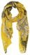 damessjaal 200x80 bladeren geel - 1780033 - HEMA