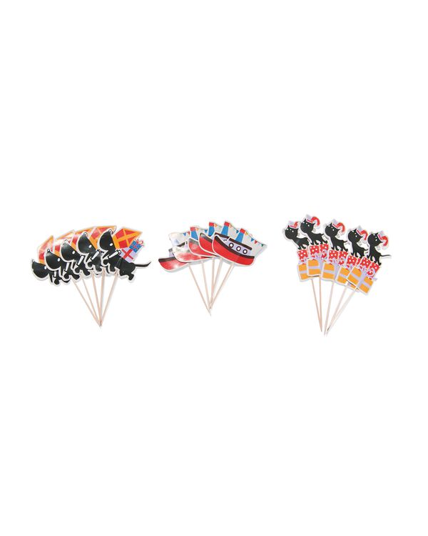Takkie cocktailprikkers 12cm - 15 stuks - 25950037 - HEMA