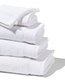 herhaling lassen Oeps handdoeken - hotel extra zwaar wit - HEMA