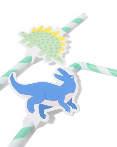 papieren rietjes dino  - 14250089 - HEMA