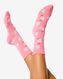 sokken met katoen take a chance roze 35/38 - 4141146 - HEMA