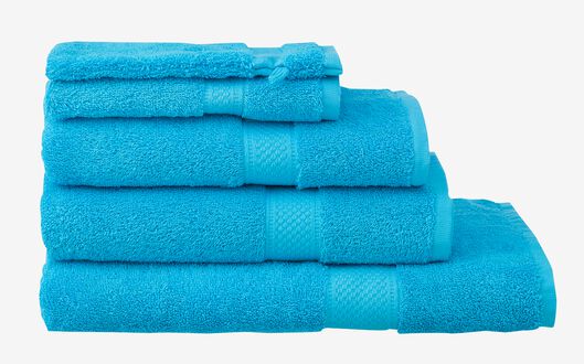 Spelling Krachtig Verslaafd handdoeken - zware kwaliteit aqua - HEMA