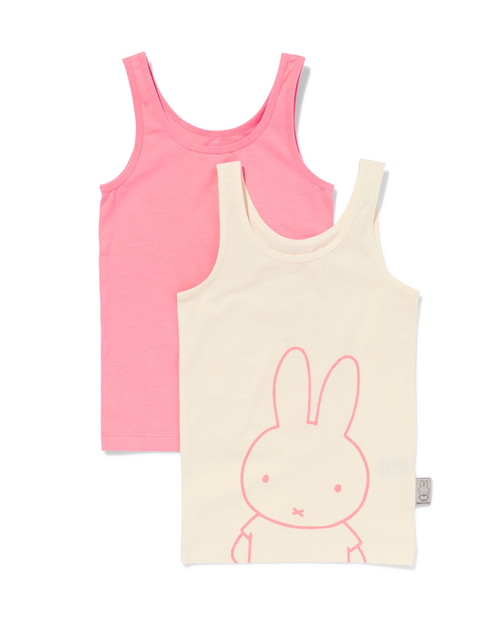nijntje kinderhemden stretch katoen - 2 stuks roze roze - 19300060PINK - HEMA