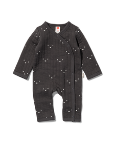 Nijntje newborn jumpsuit gewatteerd donkergrijs donkergrijs - 1000029855 - HEMA