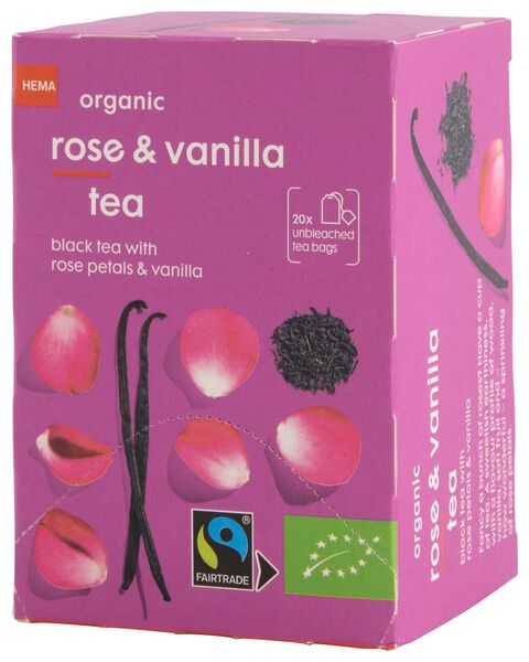 thee bio vanille en 20 stuks - HEMA