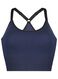padded sport top - naadloos donkerblauw donkerblauw - 1000016504 - HEMA
