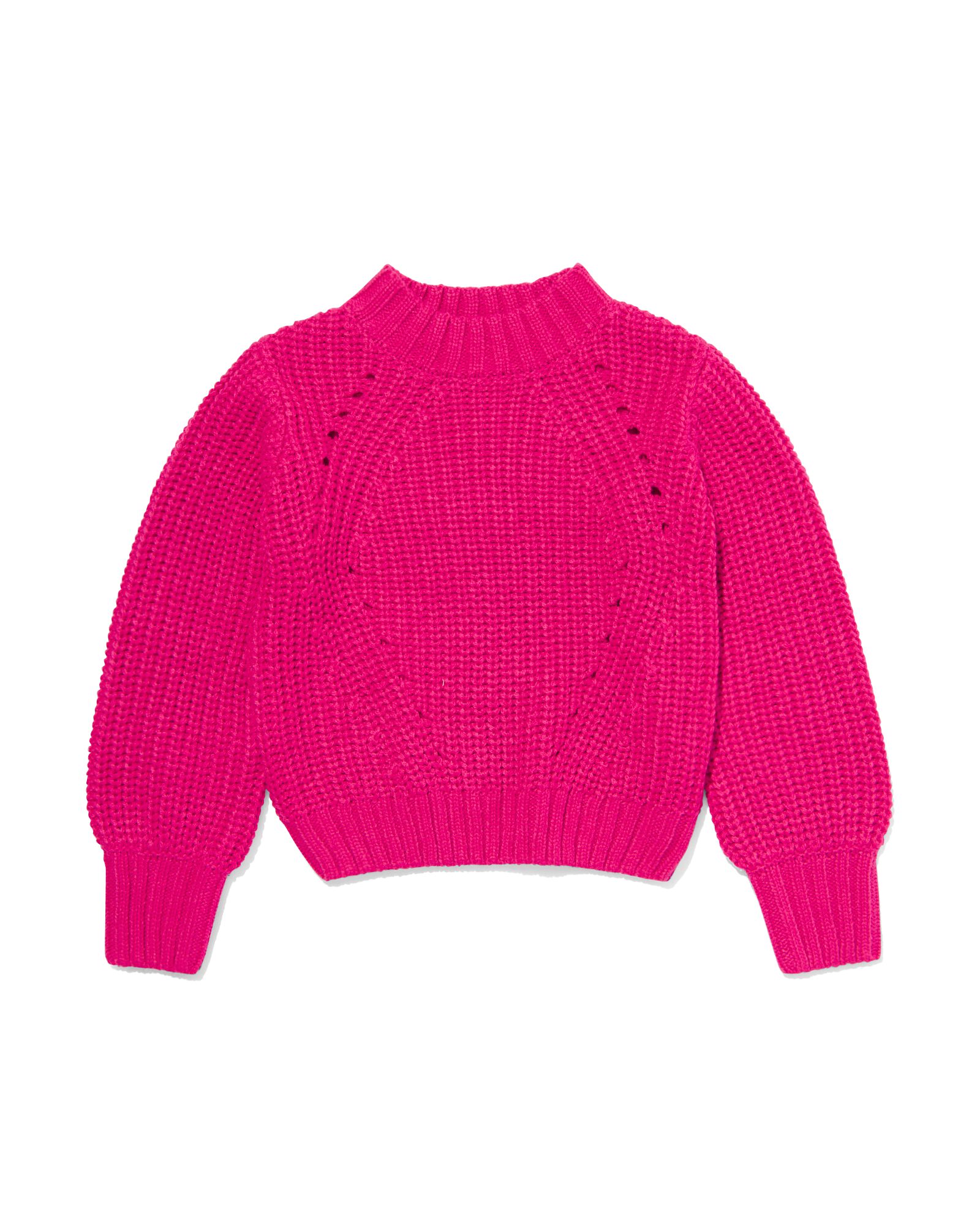 kinder trui ajour gebreid roze roze - 30824202PINK - HEMA