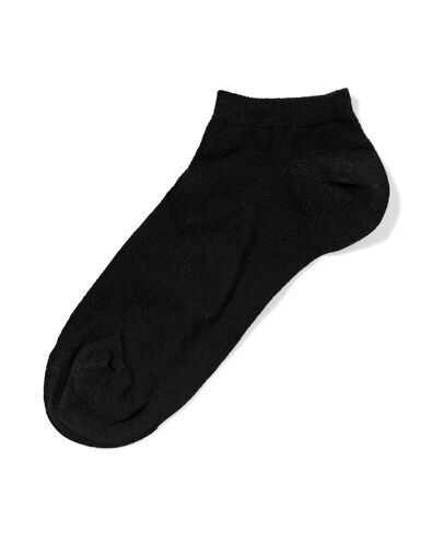 heren enkelsokken bamboe zwart zwart - 4120455BLACK - HEMA