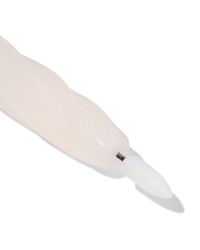 LED huishoudkaars Ø2.5x19.5cm gedraaid ivoor - 13550111 - HEMA