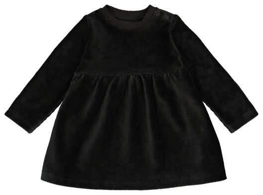 baby jurk rib grijs - 1000025915 - HEMA