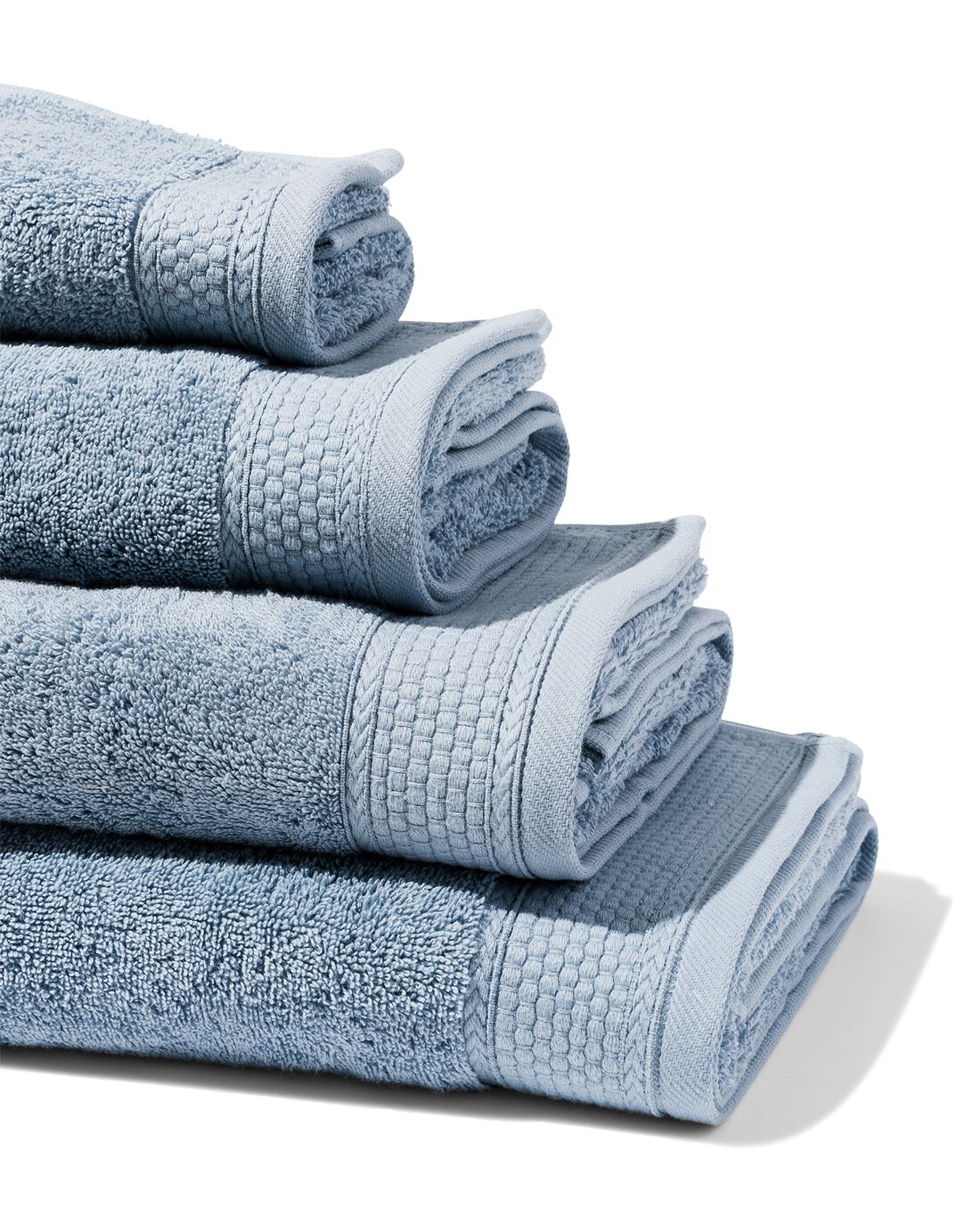 HEMA Handdoeken - Hotel Extra Zwaar Ijsblauw (ijsblauw)