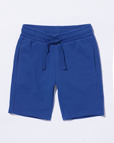 kinder korte broek blauw 86/92 - 30786514 - HEMA
