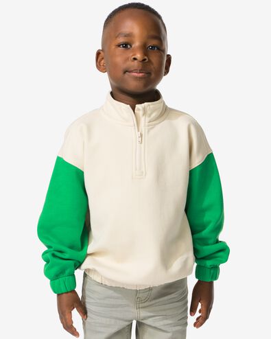 kindertrui  gebroken wit gebroken wit - 30792703OFFWHITE - HEMA