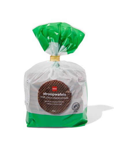stroopwafels met chocoladesmaak 360g - 10860079 - HEMA