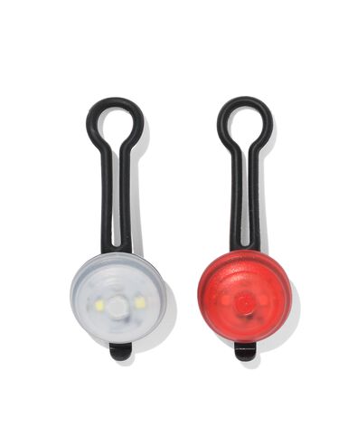 fietslampjes basic zwart - 41150077 - HEMA
