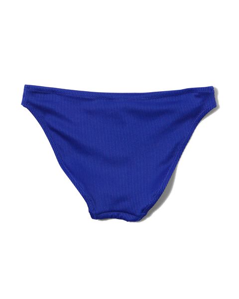 dames bikinibroekje middelhoge taille kobaltblauw kobaltblauw - 1000031098 - HEMA