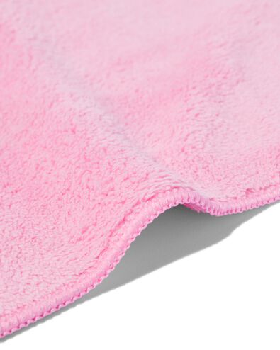 microvezel fleece stofdoek 32x32 roze - 20540072 - HEMA