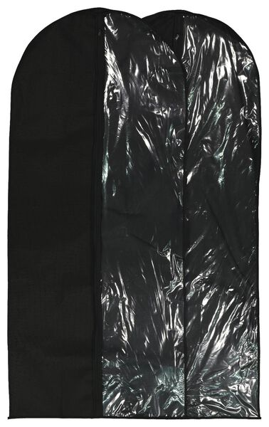 kledinghoezen - zwart - 2 stuks - 39890067 - HEMA