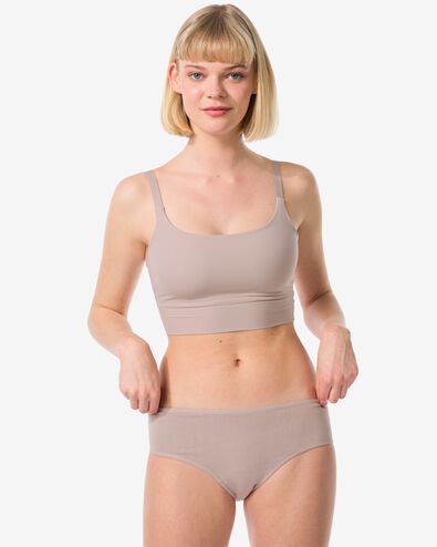 incontinentiehipster katoen voor licht urineverlies beige beige - 19640665BEIGE - HEMA incontinentiehipster katoen voor licht urineverlies beige beige - 19640665BEIGE - HEMA