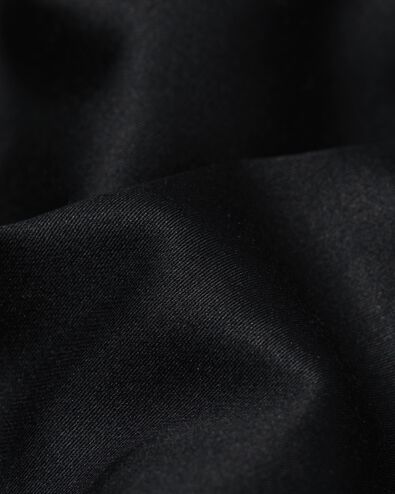dekbedovertrek katoensatijn 240x220 zwart - 5760090 - HEMA