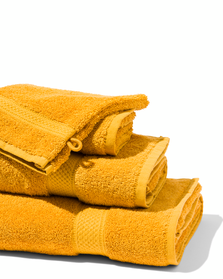 handdoeken - zware kwaliteit okergeel - 1000015169 - HEMA
