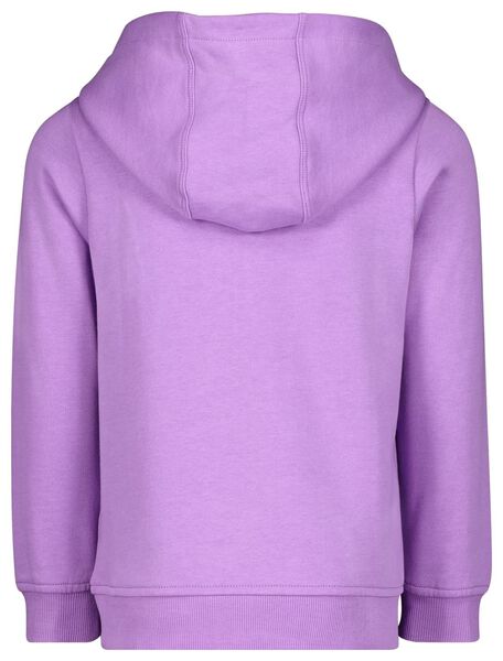 kinder capuchonsweater lila - 1000026053 - HEMA