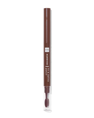 eyebrow fill & define pencil 03 dark - 11210593 - HEMA