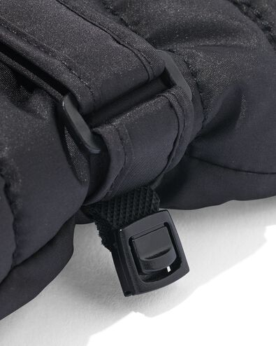 dameshandschoenen waterafstotend nylon  zwart zwart - 16460710BLACK - HEMA