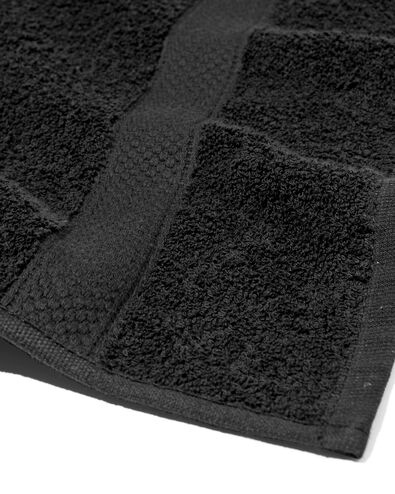 handdoek 50x100 zware kwaliteit zwart zwart handdoek 50 x 100 - 5210135 - HEMA
