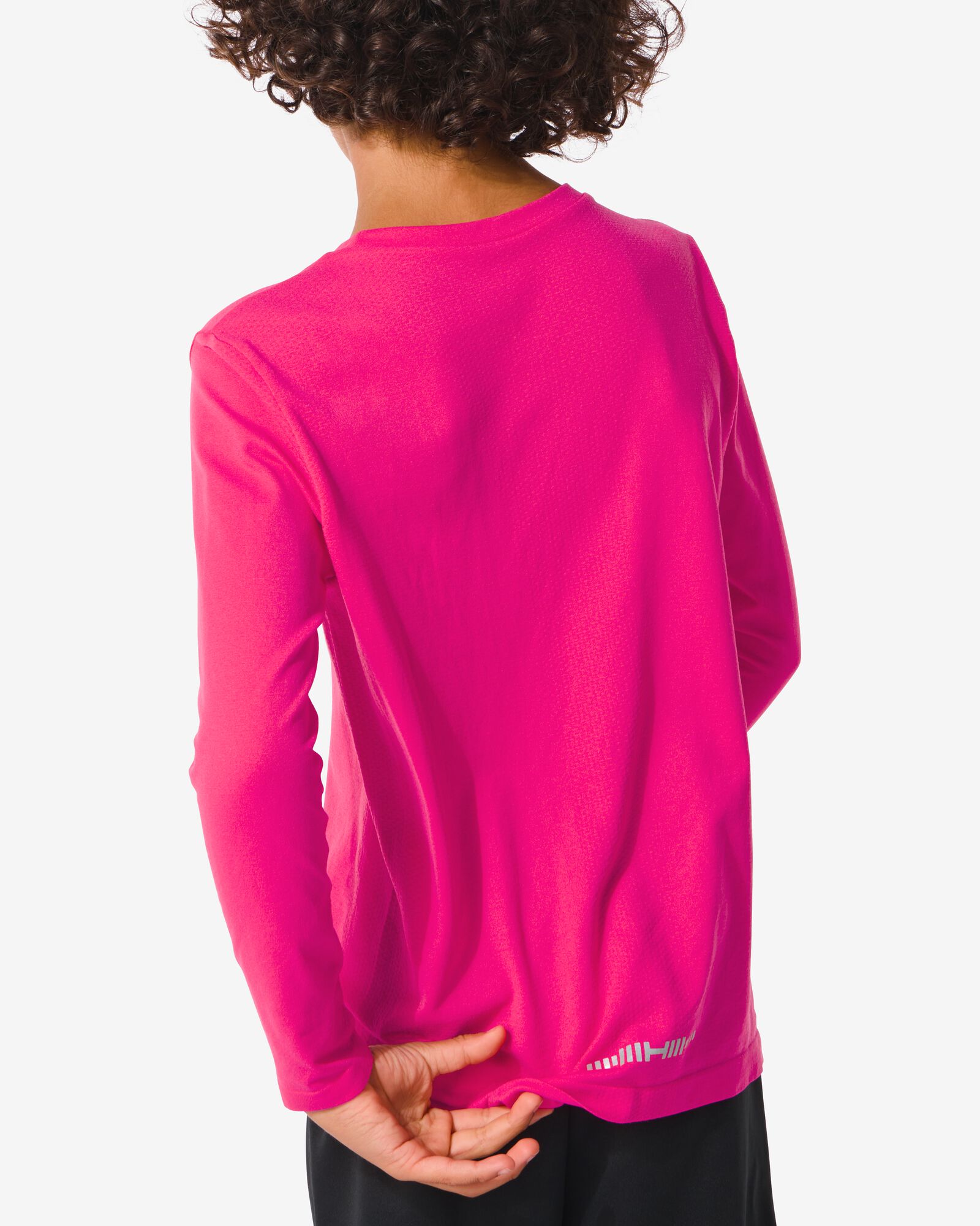 naadloos kinder sportshirt roze 110/116 - 36090361 - HEMA