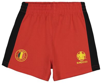EK voetbal baby t-shirt en short rood - 1000019567 - HEMA