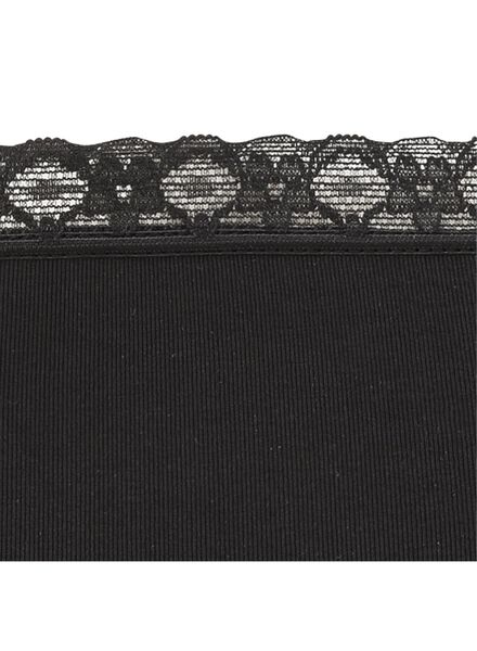 damesboxer naadloos zwart XL - 19640184 - HEMA