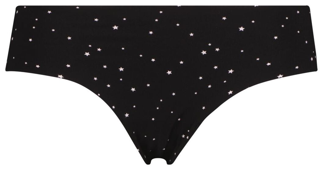 damesbrazilian micro kant sterren zwart XL - 19619945 - HEMA