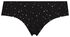 damesbrazilian micro kant sterren zwart XL - 19619945 - HEMA