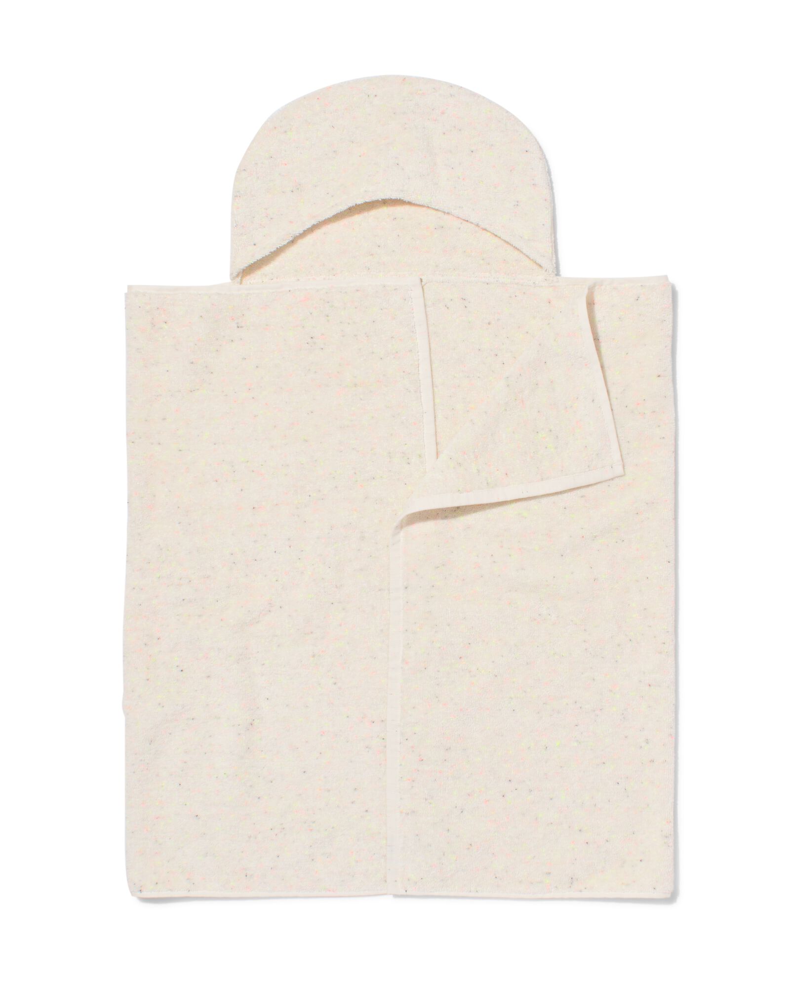 kinderbadcape 70x130cm zware kwaliteit spikkel - 5202949 - HEMA