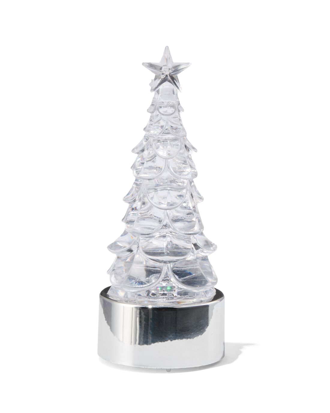HEMA LED Lampje 9.5cm Kerstboom Kleurveranderend (transparant)