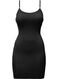 figuurcorrigerend jurk zwart L - 21580012 - HEMA