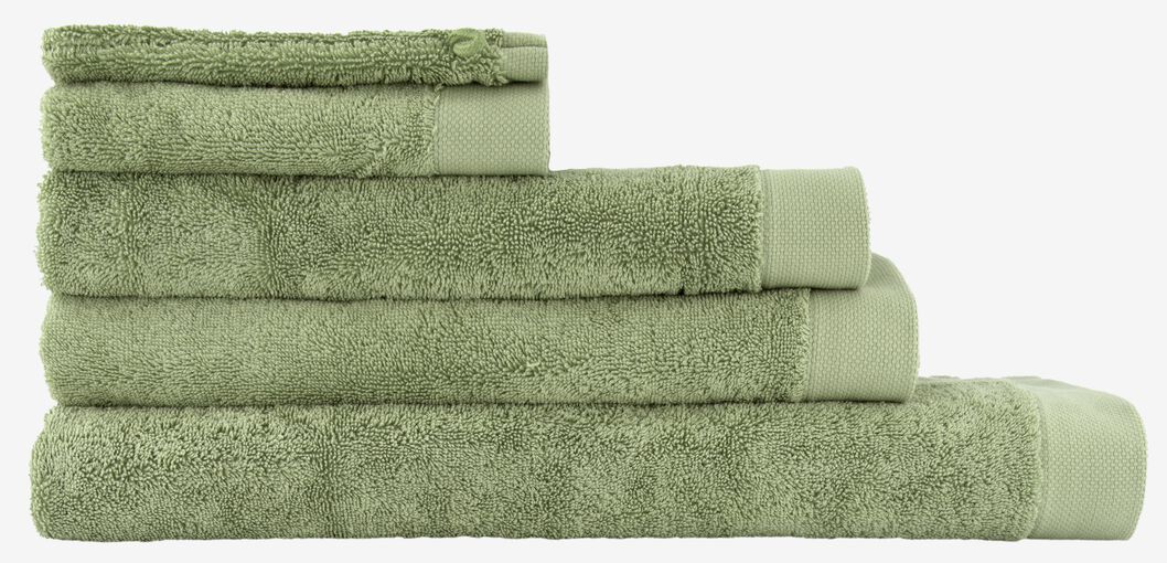 handdoeken - hotel extra zacht lichtgroen -
