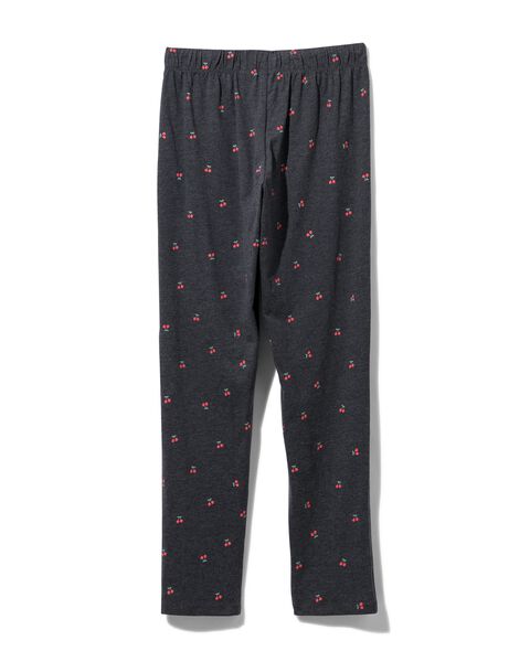 handelaar Onbekwaamheid galop dames pyjama met katoen donkergrijs - HEMA