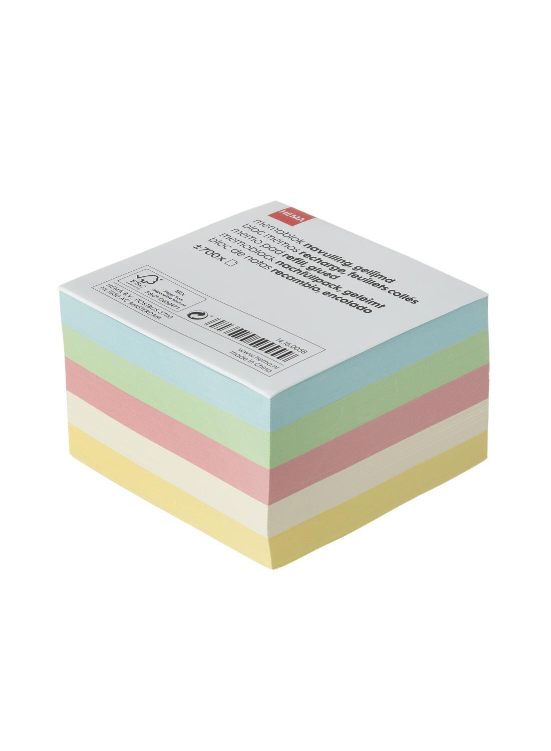 Hema Memoblok Navulling Gelijmd hema kopen in de aanbieding