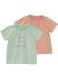 2-pak baby t-shirts mintgroen - 1000010868 - HEMA