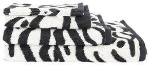 dans ethiek Waarschuwing handdoek - zware kwaliteit wit/zwart - HEMA