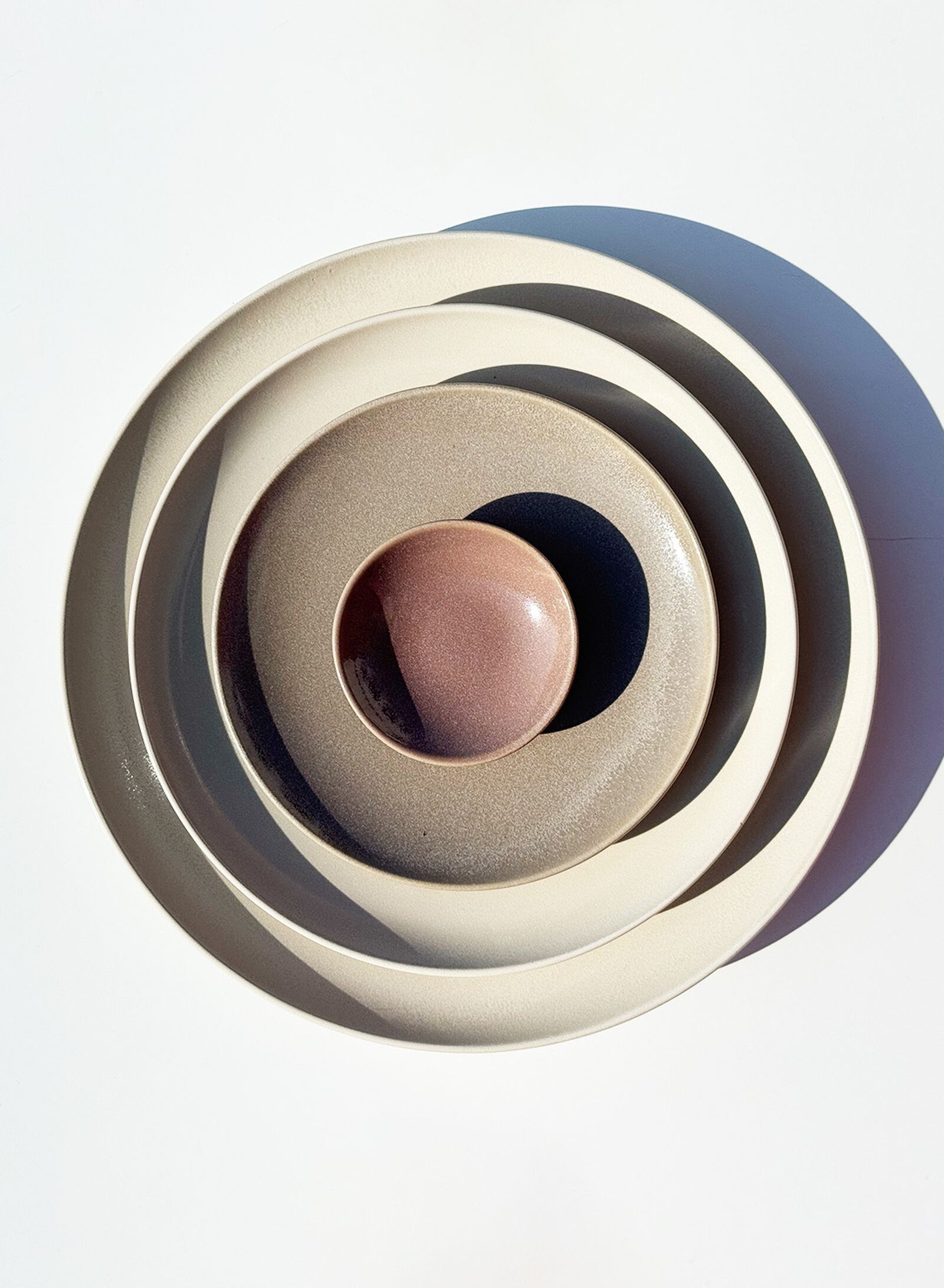 hoog schaaltje Ø7cm PUUR reactief glazuur donkerbruin - 9650180 - HEMA